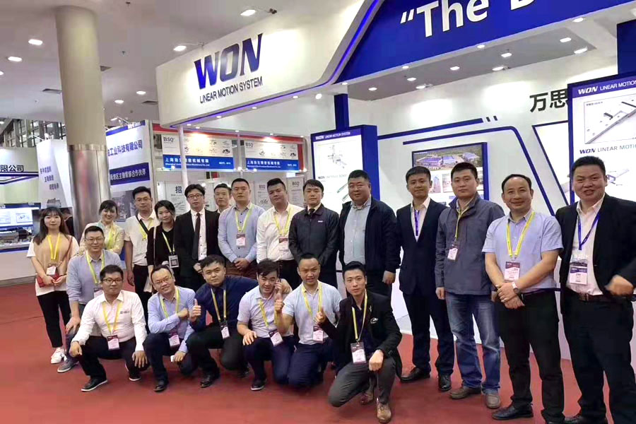 韩国WON直线导轨参展2019年3月28日深圳国际机器人及智能化展览会